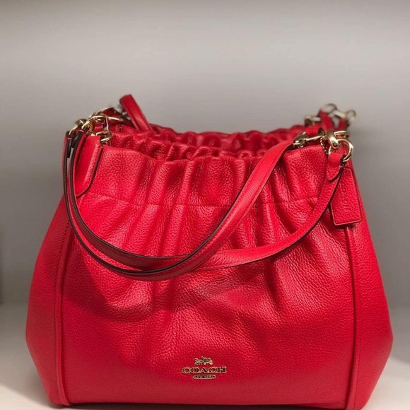 Coach Bags Coach Maya Shoulder Bag C454 Red New With Tag Poshmark
